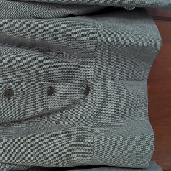 Talbots Brown Business Professional Button Front Blazer Size 16 - Picture 3 of 8